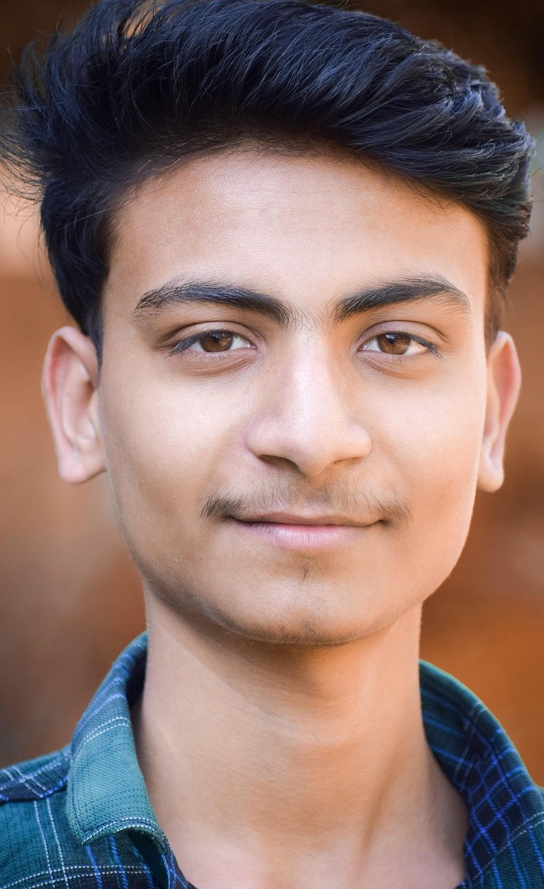 boy, face, blur, indian